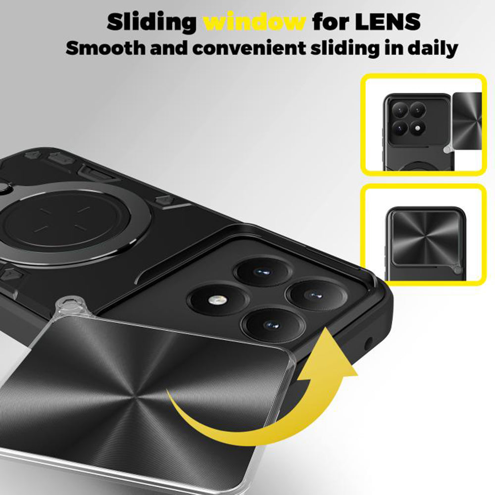 Case for Xiaomi 15T, Techsuit, CamGuard Pro, Purple