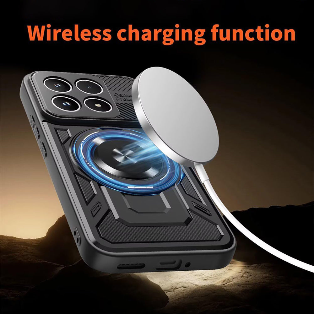Cover til Xiaomi 17, Techsuit, RuggedCam, Sort