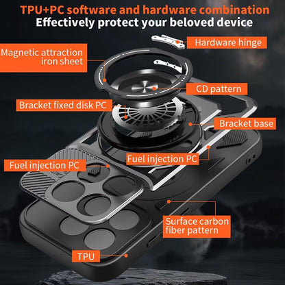 Cover til Xiaomi 17, Techsuit, RuggedCam, Sort