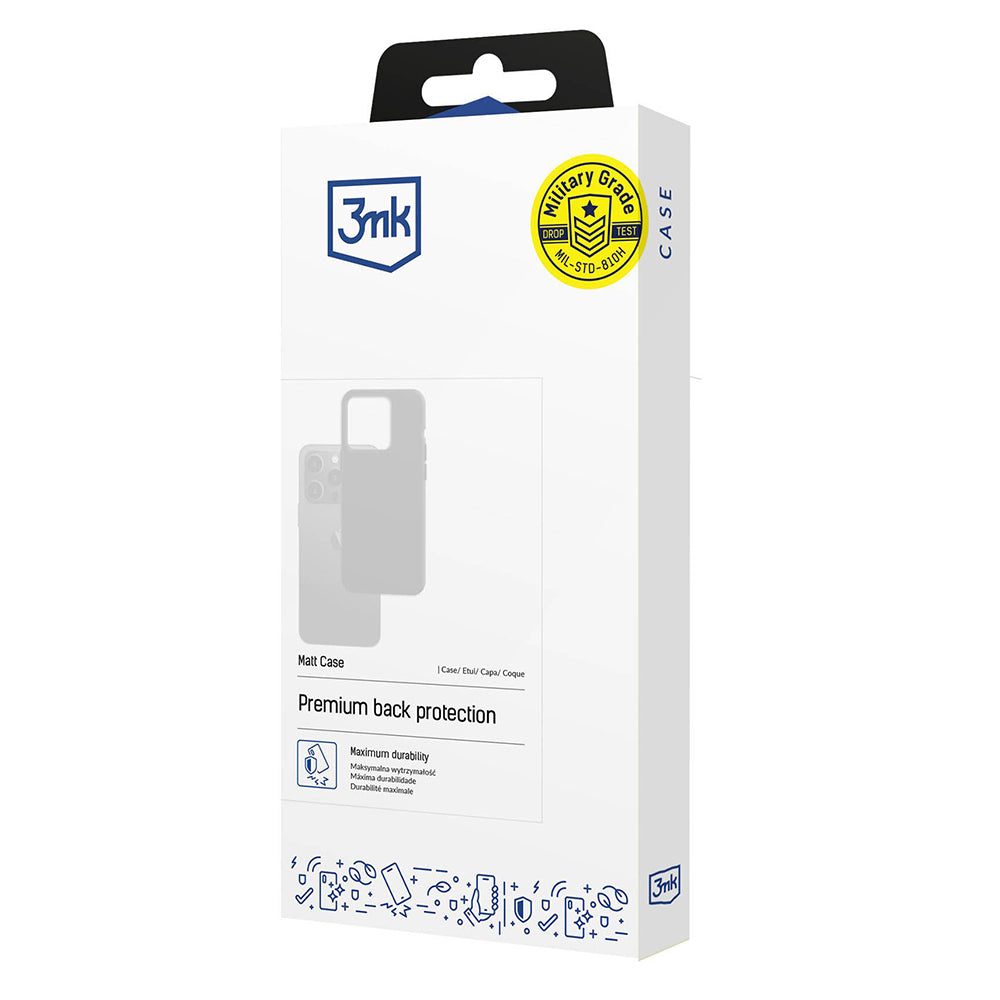 Etui til Xiaomi 17 Ultra, 3MK, Sort