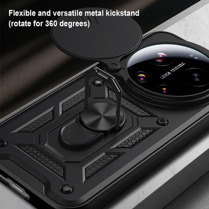 Cover til Xiaomi 17 Ultra, Techsuit, CamShield, Blå
