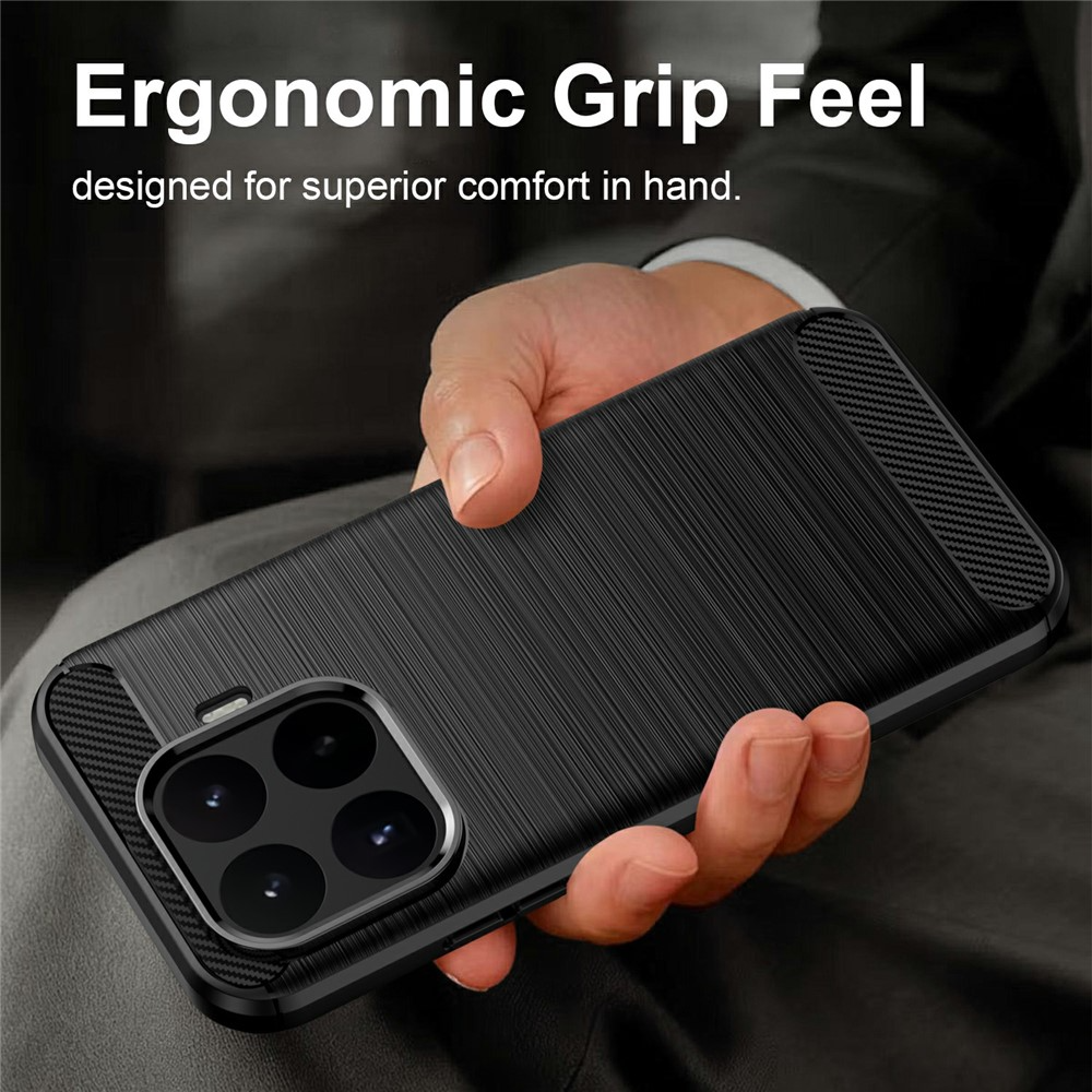 Cover til Xiaomi 17T, OEM, Carbon Black, Sort
