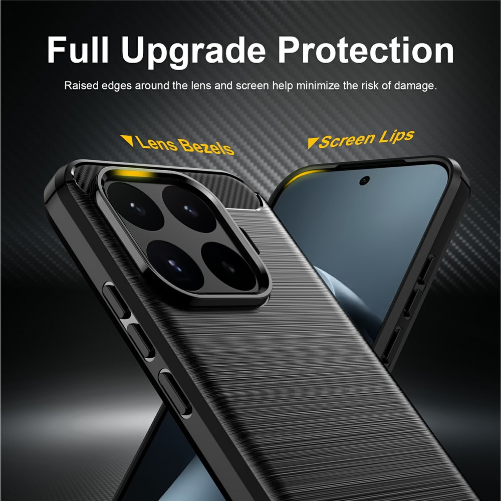 Cover til Xiaomi 17T, OEM, Carbon Black, Sort