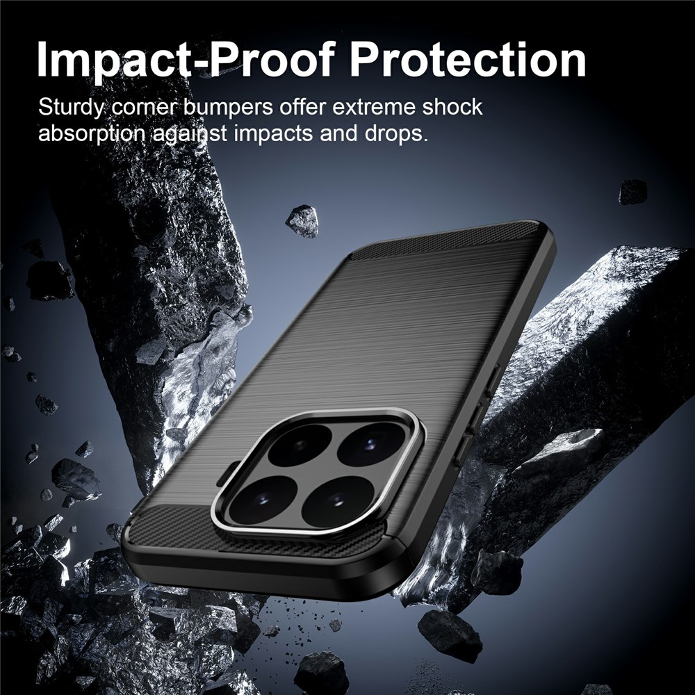 Cover til Xiaomi 17T, OEM, Carbon Black, Sort