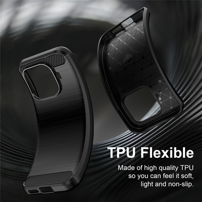 Cover til Xiaomi 17T, OEM, Carbon Black, Sort