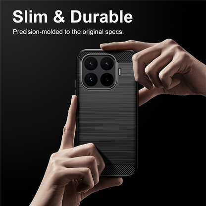 Cover til Xiaomi 17T, OEM, Carbon Black, Sort