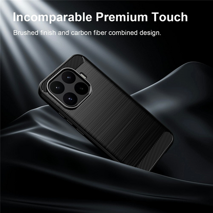 Cover til Xiaomi 17T, OEM, Carbon Black, Sort