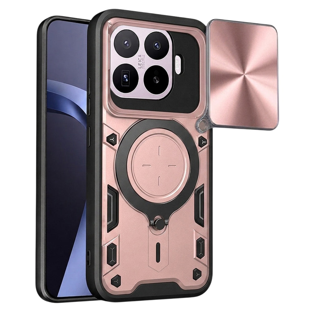 Cover til Xiaomi 17T Pro, Techsuit, CamGuard Pro, Lyserød Guld