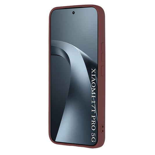 Cover til Xiaomi 17T Pro, Techsuit, SoftFlex, Vinrød