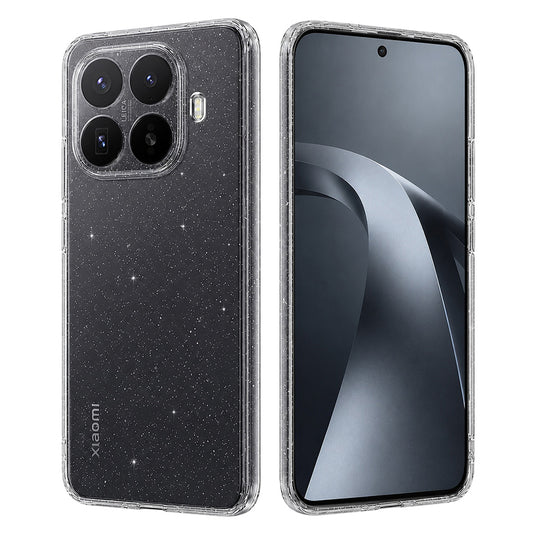 Cover til Xiaomi 17T Pro, Techsuit, SparkleSkin, Transparent