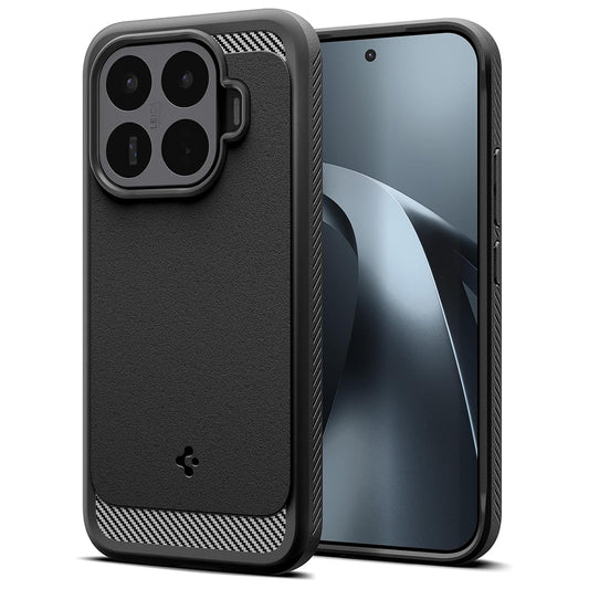 Cover til Xiaomi 17T, Spigen, Rugged Armor, Sort ACS11870