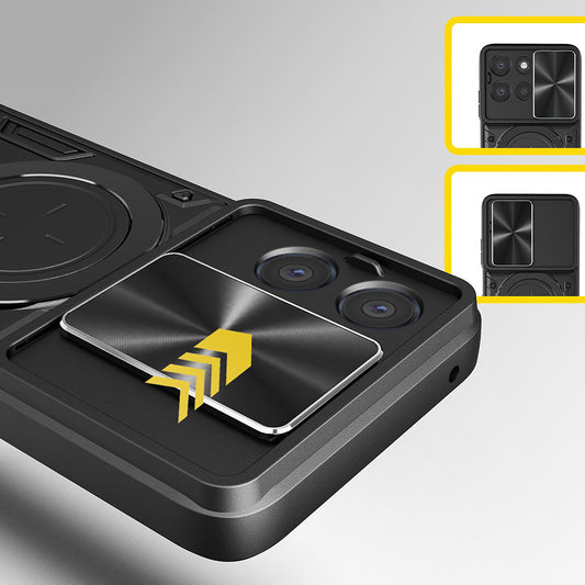 Cover til Xiaomi 17T, Techsuit, CamGuard Pro, Lilla