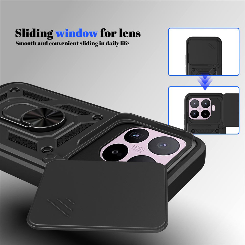 Cover til Xiaomi 17T, Techsuit, CamShield, Sort
