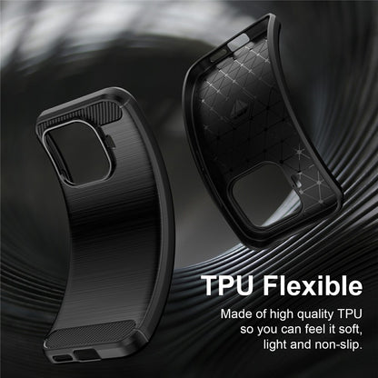 Cover til Xiaomi 17T, Techsuit, Carbon, Sort