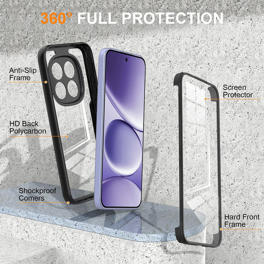 Cover til Xiaomi 17T, Techsuit, ColorVerse 360, Sort