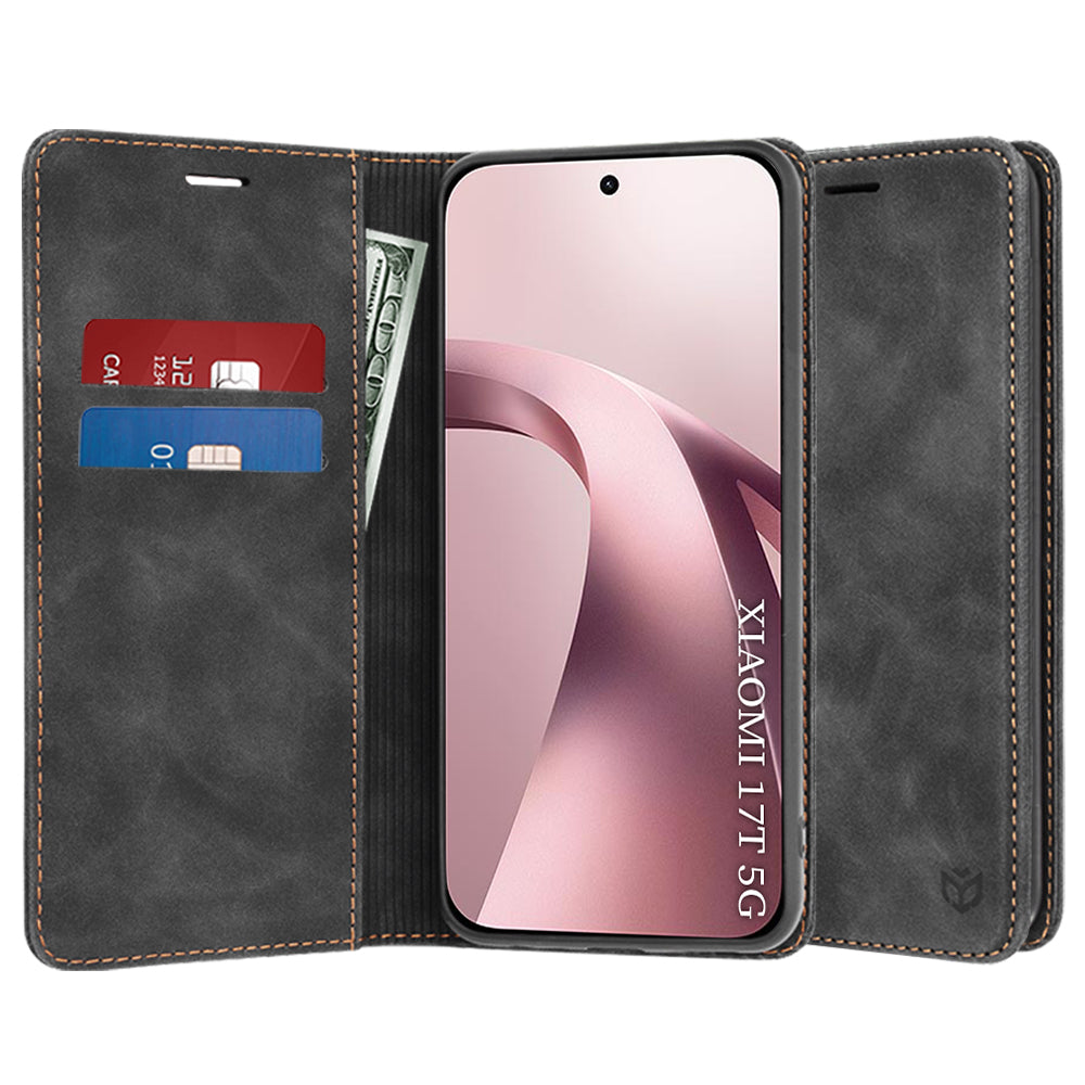 Cover til Xiaomi 17T, Techsuit, Confy, Sort