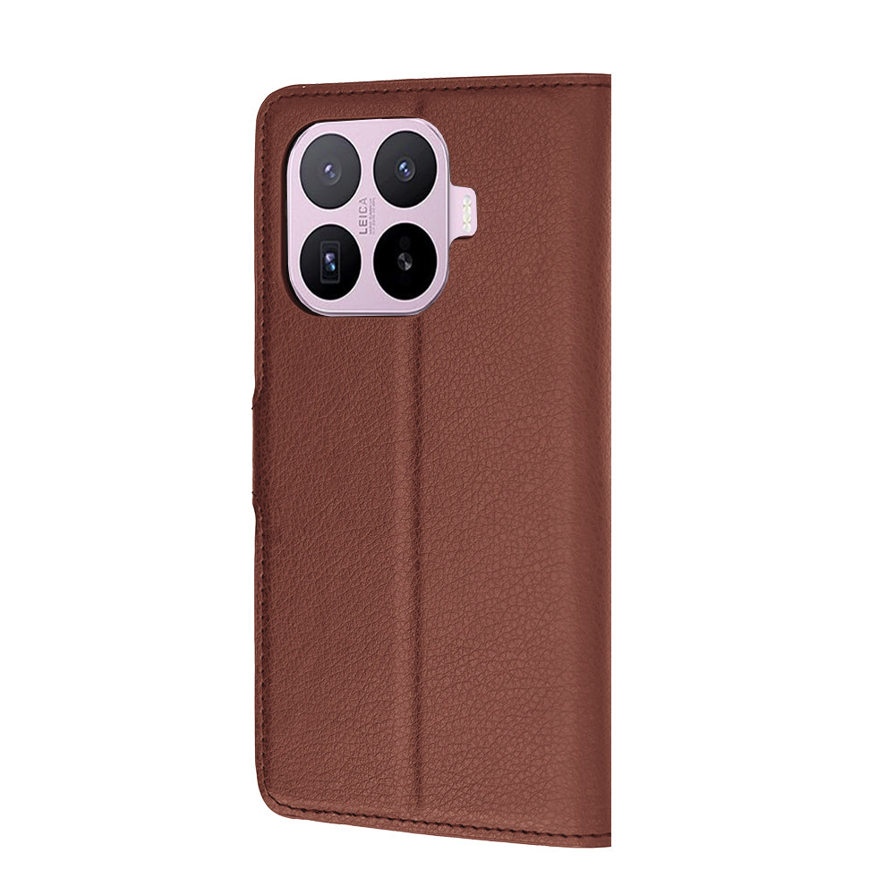 Cover til Xiaomi 17T, Techsuit, Leather Folio, Brun