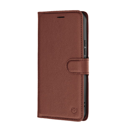 Cover til Xiaomi 17T, Techsuit, Leather Folio, Brun