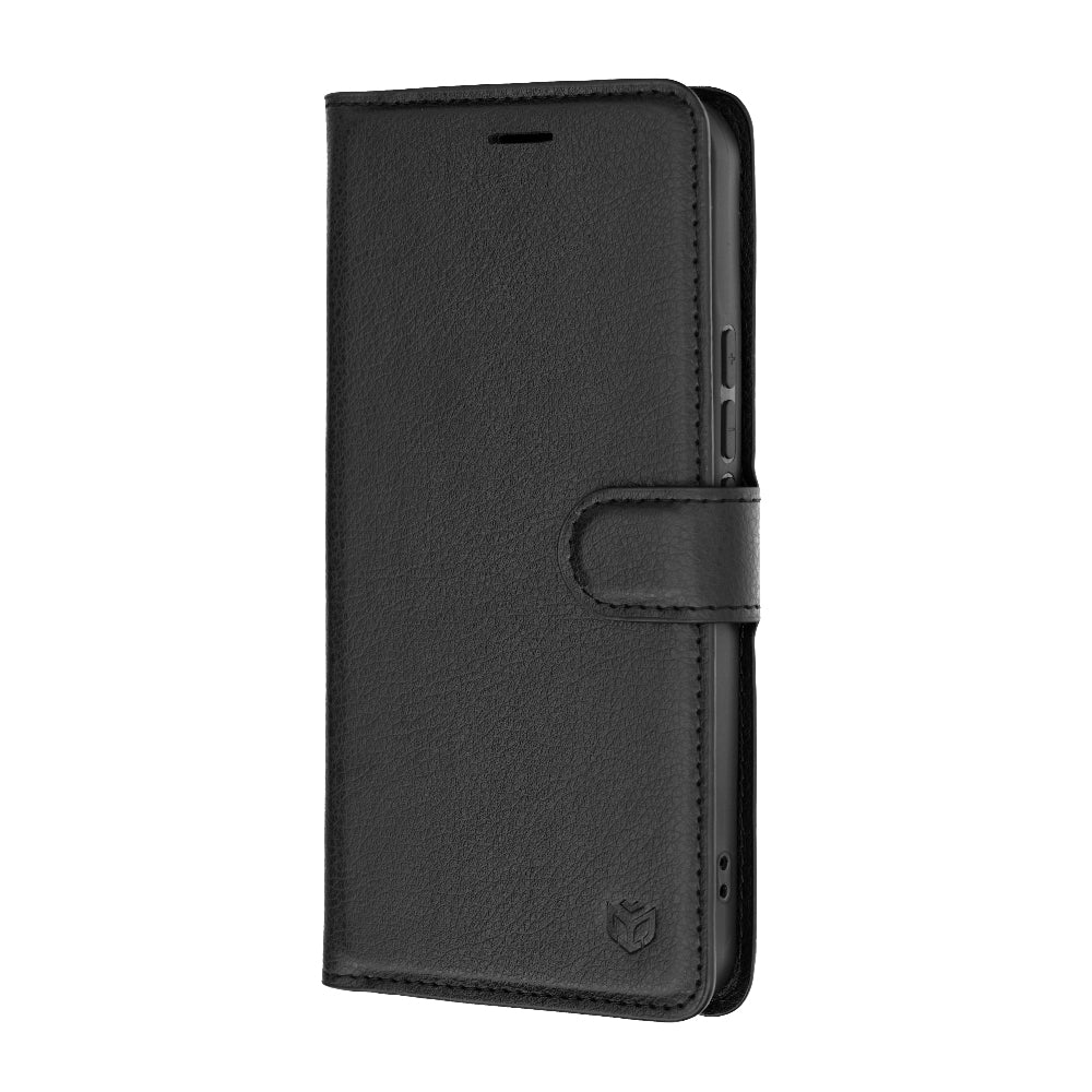 Cover til Xiaomi 17T, Techsuit, Leather Folio, Sort