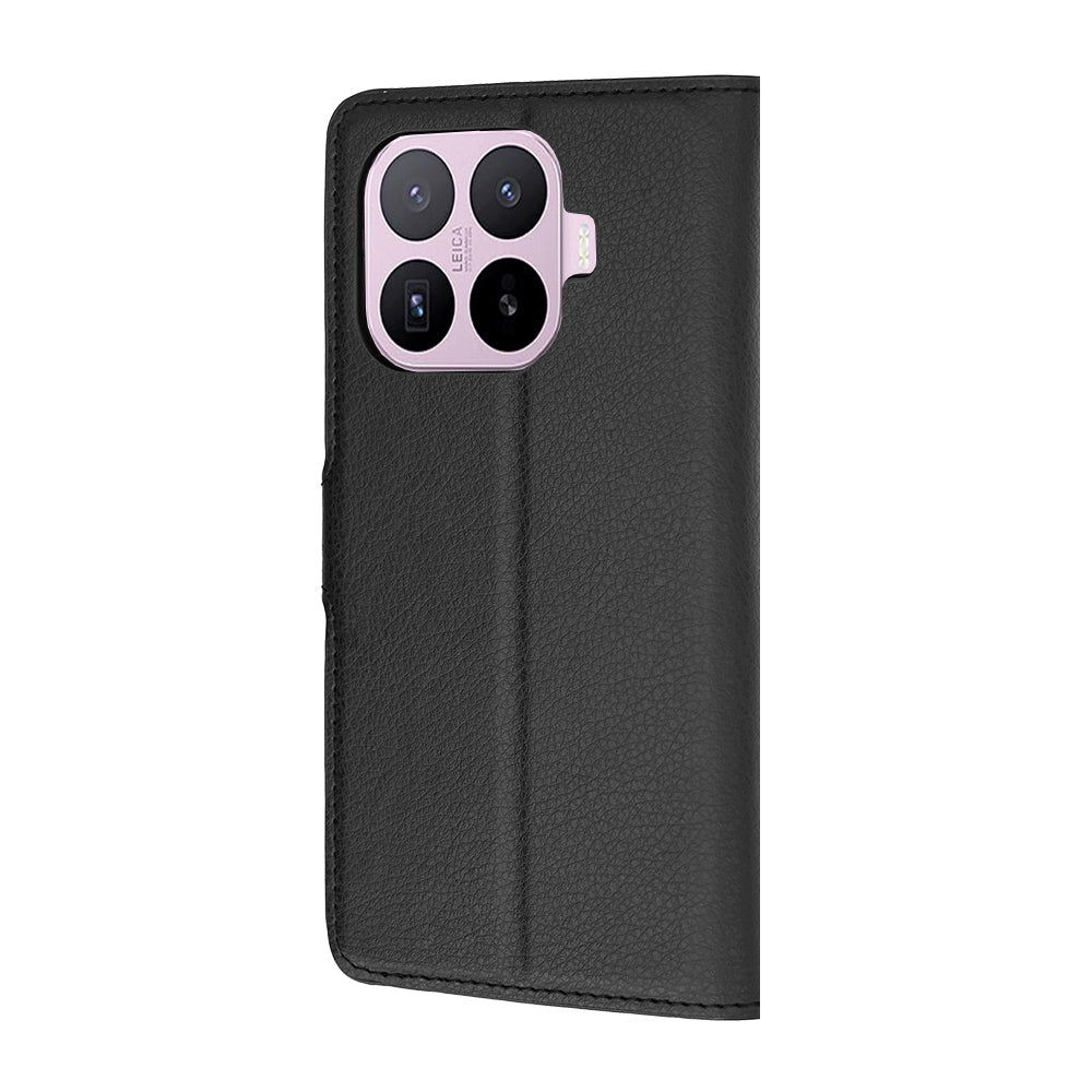Cover til Xiaomi 17T, Techsuit, Leather Folio, Sort