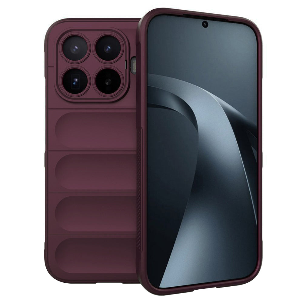 Cover til Xiaomi 17T, Techsuit, Magic Shield, Vinrød
