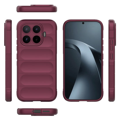 Cover til Xiaomi 17T, Techsuit, Magic Shield, Vinrød