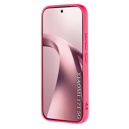 Cover til Xiaomi 17T, Techsuit, SoftFlex, Mørk Rosa