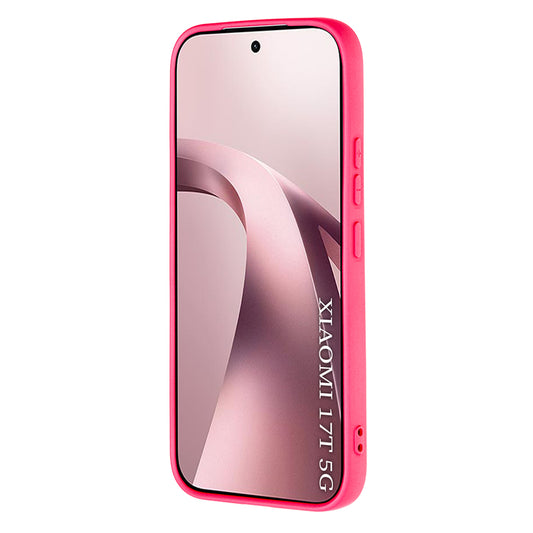 Cover til Xiaomi 17T, Techsuit, SoftFlex, Mørk Rosa