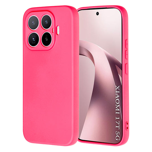 Cover til Xiaomi 17T, Techsuit, SoftFlex, Mørk Rosa