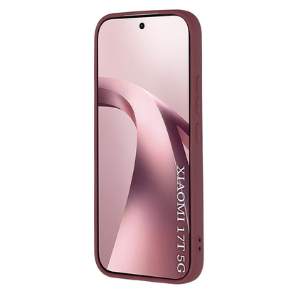Cover til Xiaomi 17T, Techsuit, SoftFlex, Vinrød