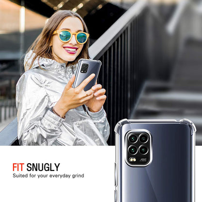 Cover til Xiaomi Mi 10 Lite 5G, Techsuit, Stødabsorberende Klar, Transparent