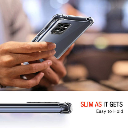 Cover til Xiaomi Mi 10 Lite 5G, Techsuit, Stødabsorberende Klar, Transparent