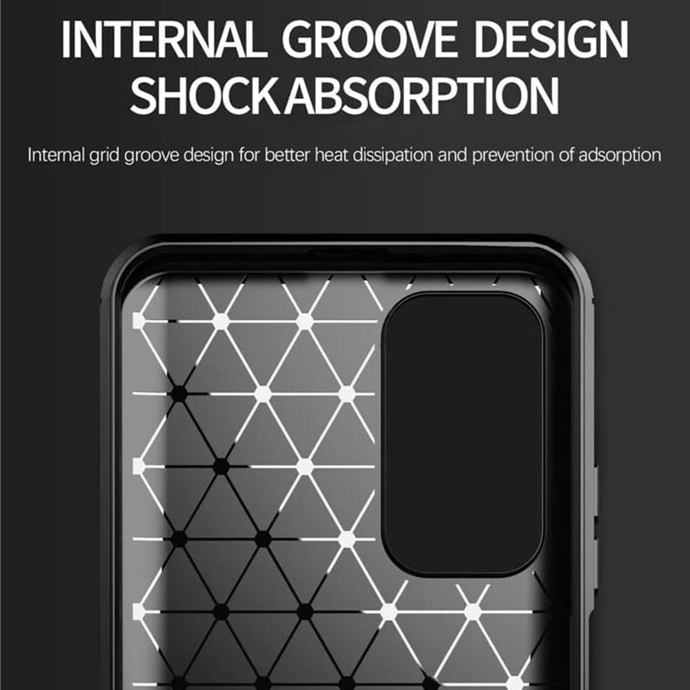 Cover til Xiaomi Mi 10T 5G / 10T Pro 5G, Techsuit, Carbon, Sort