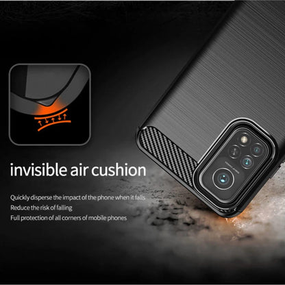 Cover til Xiaomi Mi 10T 5G / 10T Pro 5G, Techsuit, Carbon, Sort