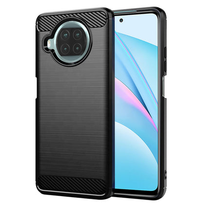 Cover til Xiaomi Mi 10T Lite 5G, Techsuit, Carbon, Sort