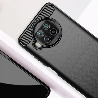 Cover til Xiaomi Mi 10T Lite 5G, Techsuit, Carbon, Sort