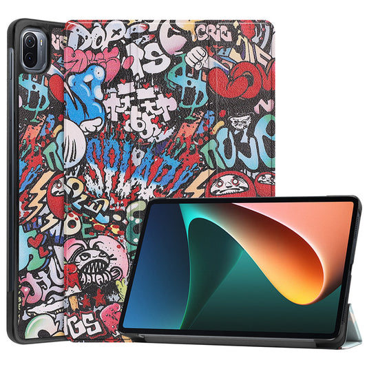 Cover til Xiaomi Pad 5 / 5 Pro, Techsuit, FoldPro Urban Vibe, Multifarvet