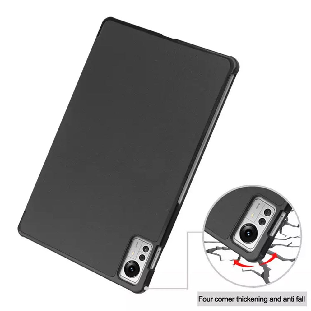 Cover til Xiaomi Pad 5 Pro 12.4, Techsuit, FoldPro, Sort