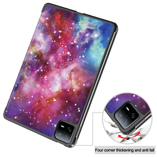 Cover til Xiaomi Pad 6 / 6 Pro, Techsuit, FoldPro Galaxy, Multifarvet