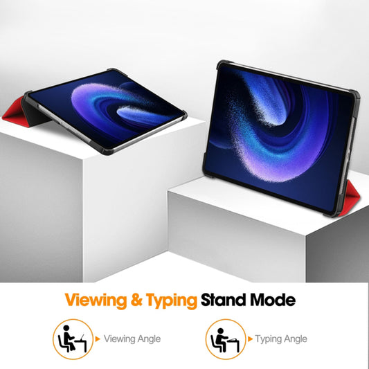 Cover til Xiaomi Pad 6 / 6 Pro, Techsuit, FoldPro, Rød