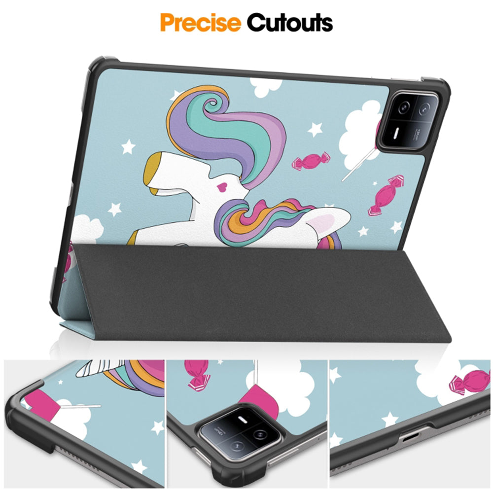 Cover til Xiaomi Pad 6 / 6 Pro, Techsuit, FoldPro Unicorn, Multifarvet