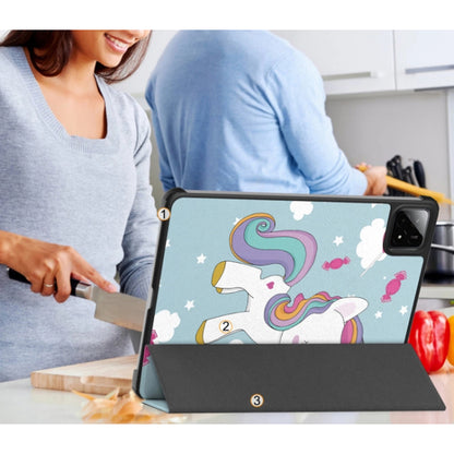 Cover til Xiaomi Pad 7 / 7 Pro, Techsuit, FoldPro Unicorn, Multifarvet