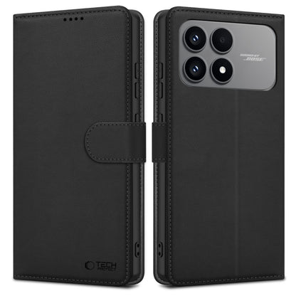 Etui til Xiaomi Poco F8 Pro, Tech-Protect, Wallet, Sort