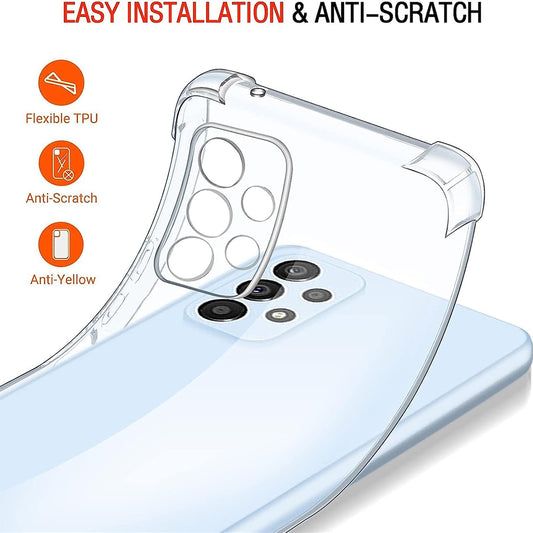 Cover til Xiaomi Poco C40, Techsuit, Stødabsorberende Klar, Transparent
