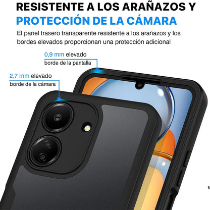Cover til Xiaomi Poco C65 / Redmi 13C, Techsuit, ColorVerse 360, Sort