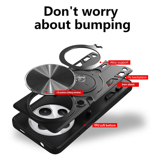 Case for Xiaomi Poco C75 / Redmi 14C, Techsuit, CamGuard Pro, Blue