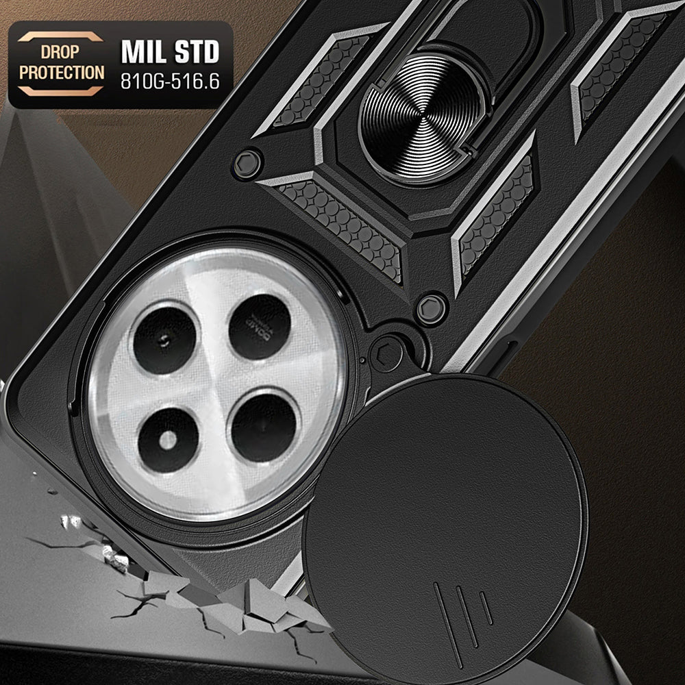 Case for Xiaomi Poco C75 / Redmi 14C, Techsuit, CamShield, Blue