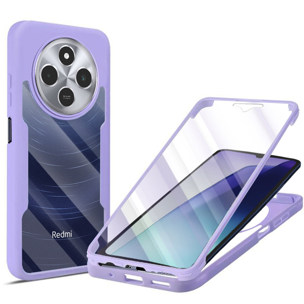 Cover til Xiaomi Poco C75 / Redmi 14C, Techsuit, ColorVerse 360, Lilla