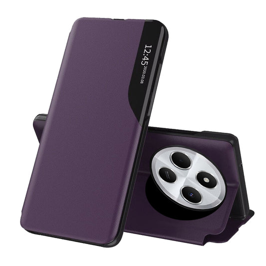 Cover til Xiaomi Poco C75 / Redmi 14C, Techsuit, eFold, Lilla
