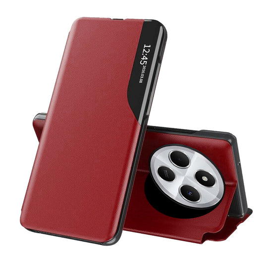 Cover til Xiaomi Poco C75 / Redmi 14C, Techsuit, eFold, Rød